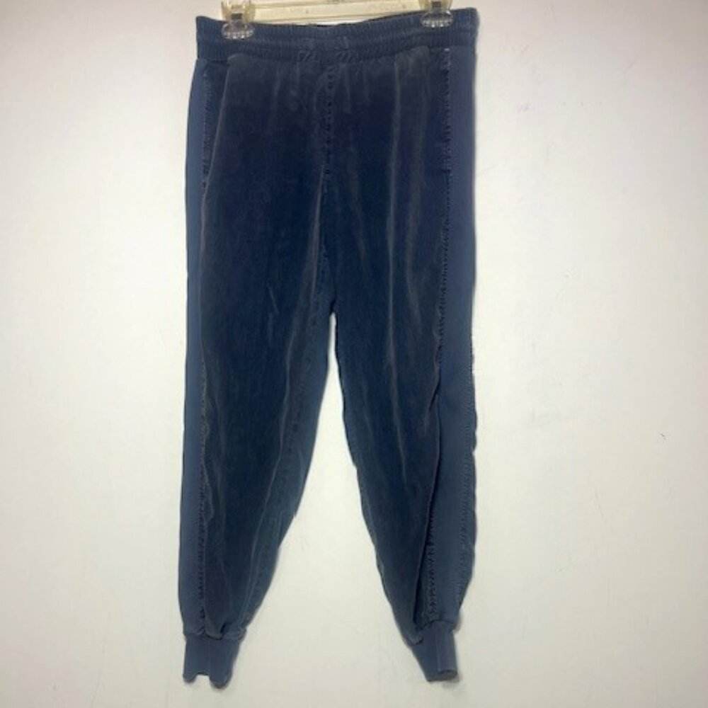 BELLA DAHL Navy Blue Rib Side No Drawstring Jogger Pant Size Revolve Sz XS